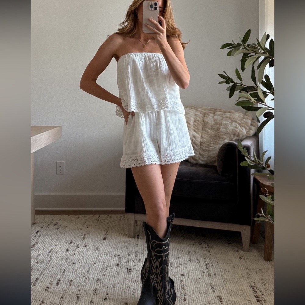 Womens Tiered Romper